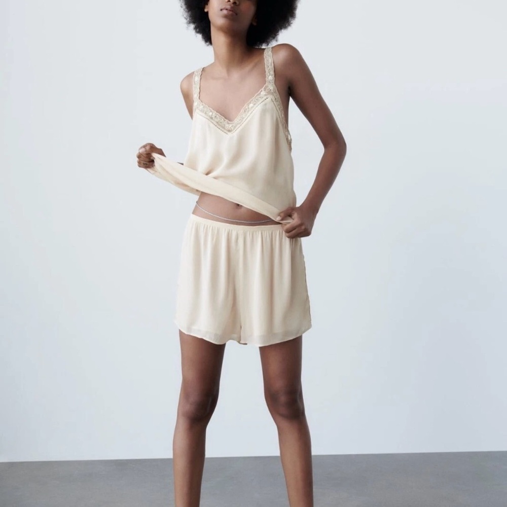 Zara beaded top